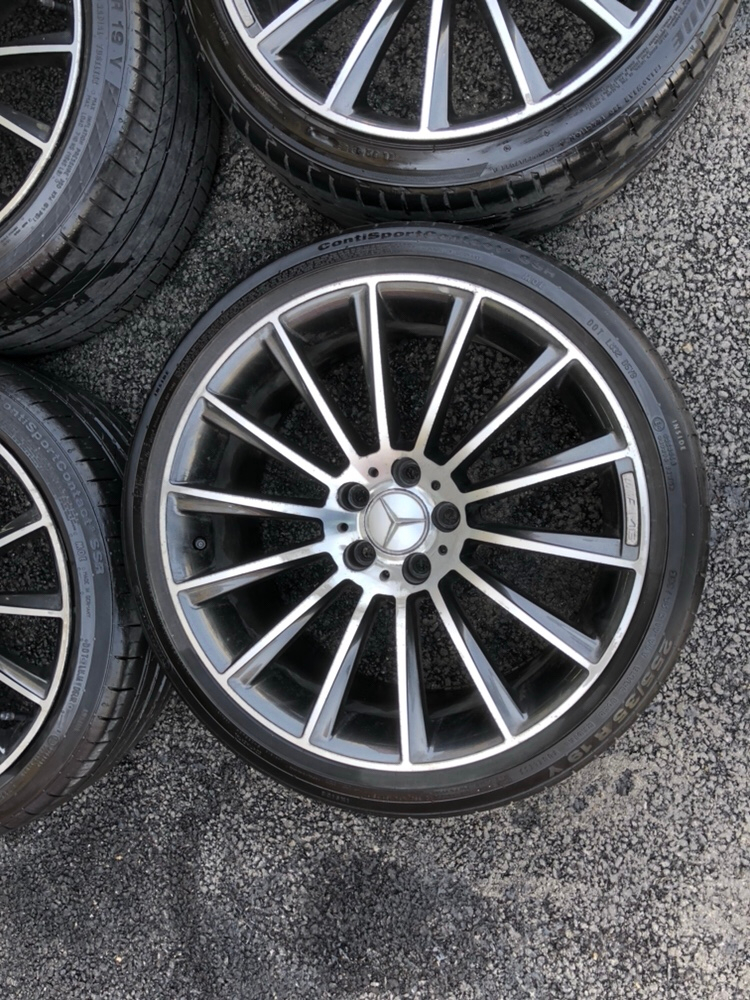 벤츠 19인치 휠타이어 팔아요 이미지