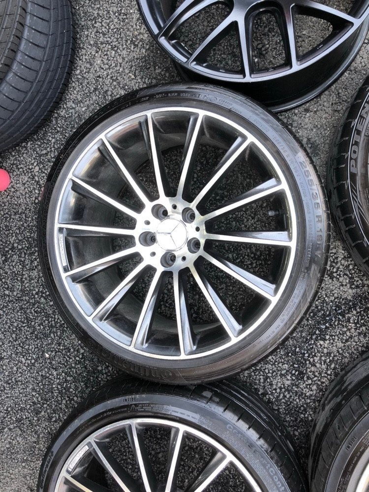 벤츠 19인치 휠타이어 팔아요 이미지