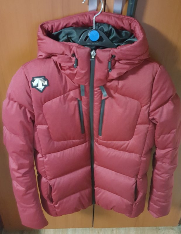 데상트 점퍼 오리100%--1