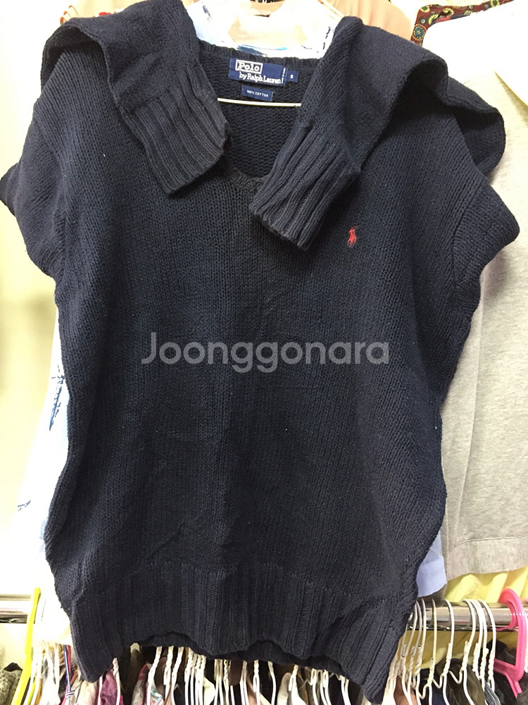 폴로/ 100사이즈 니트티 택포--0