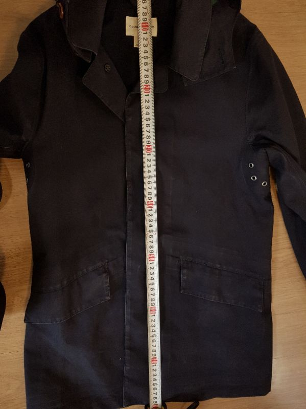 클럽모나코 네이비 맥코트 레인코트--6