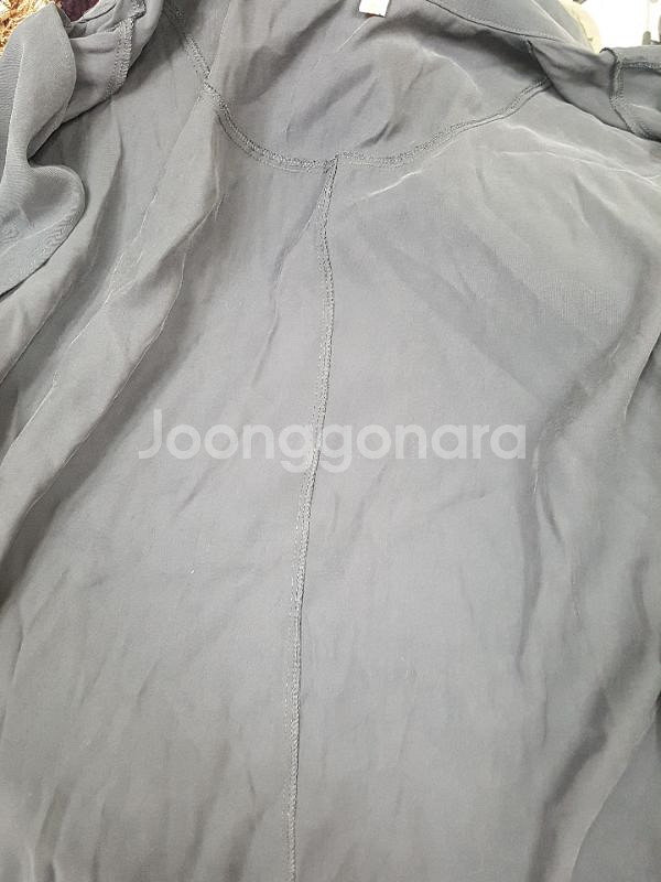 할인♥그레이 루즈핏 노여밈 롱자켓 코트 봄가을 B--5