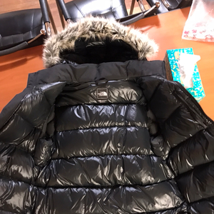 노스페이스 옐로밴드파카