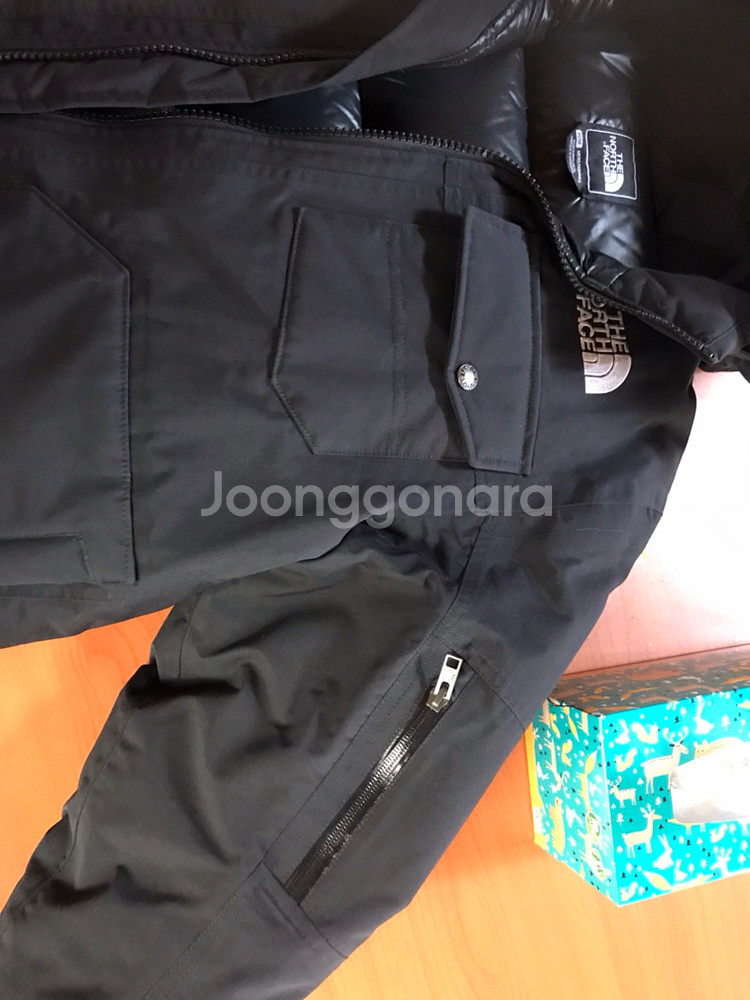 노스페이스 옐로밴드파카--2