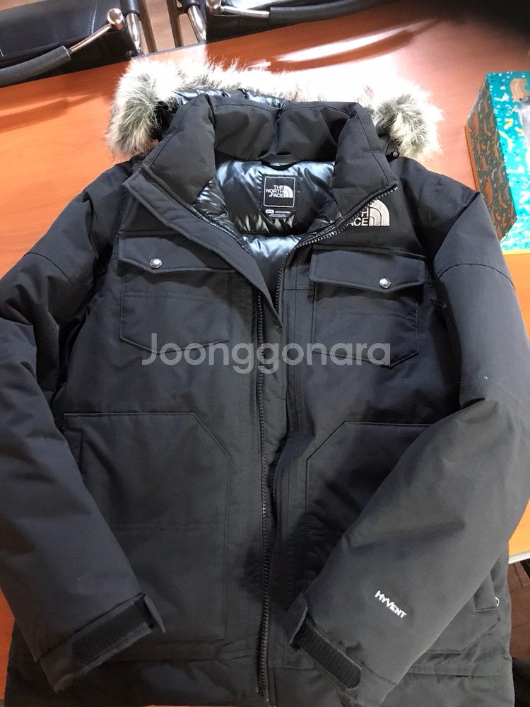 노스페이스 옐로밴드파카--3