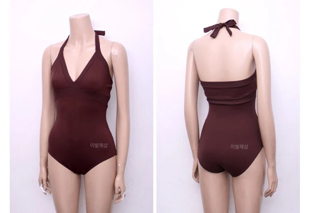 성인 산샤 홀터넥 발레복(레오타드) 판매 이미지