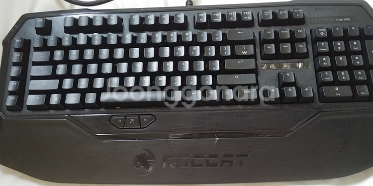 로캣 키보드 roccat ryos my pro 적--0
