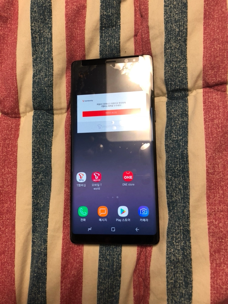 갤럭시 노트8 블랙 64g ss급 이미지