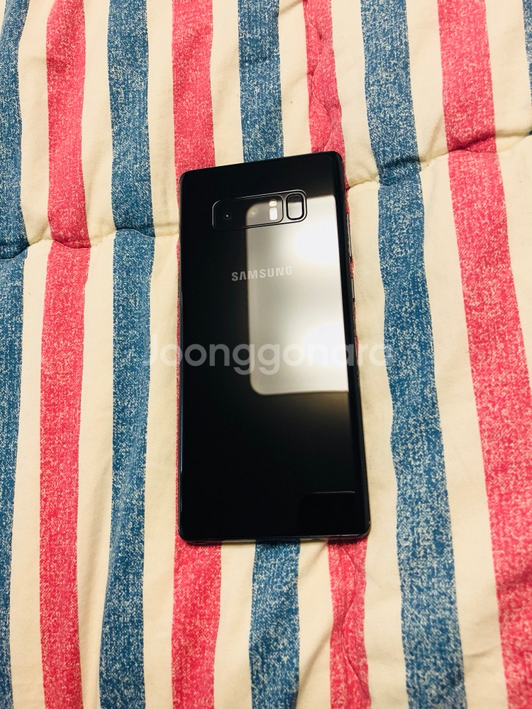 갤럭시 노트8 블랙 64g ss급--1