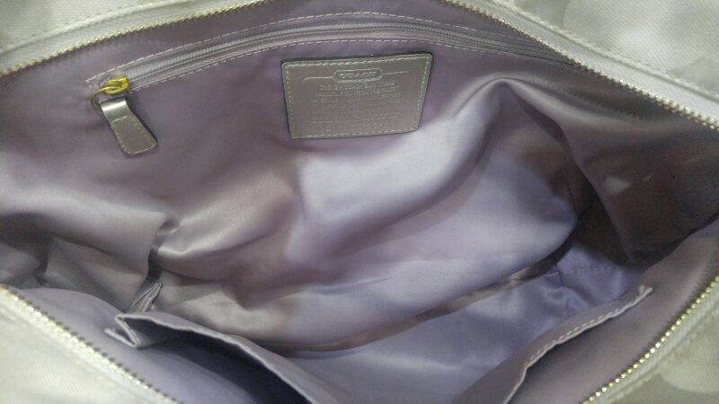 코치 시그니쳐 숄더백--6