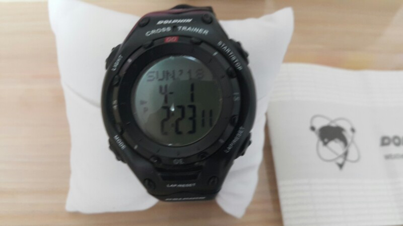 광주 광역시 돌핀 기능성 전자 시계 (거이 새것)--2