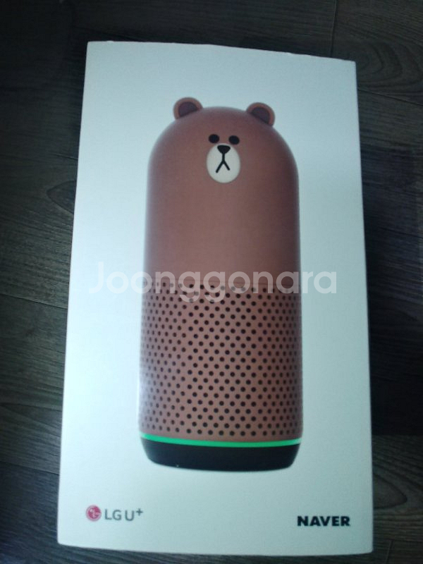 AI 인공지능 스피커 클로바 브라운 팝니다--0
