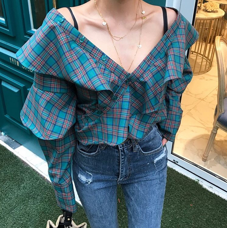 러브미우 바비블라우스 이미지