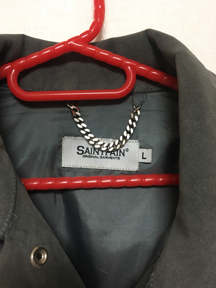 세인트페인 스웨이드 그레이 자켓 이미지