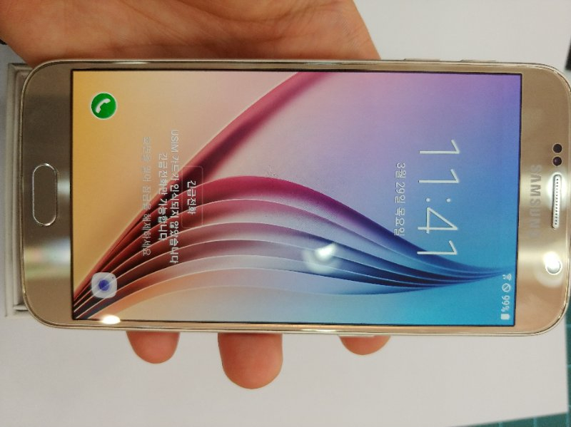 대전)SKT G920 S6 64GB 골드--4