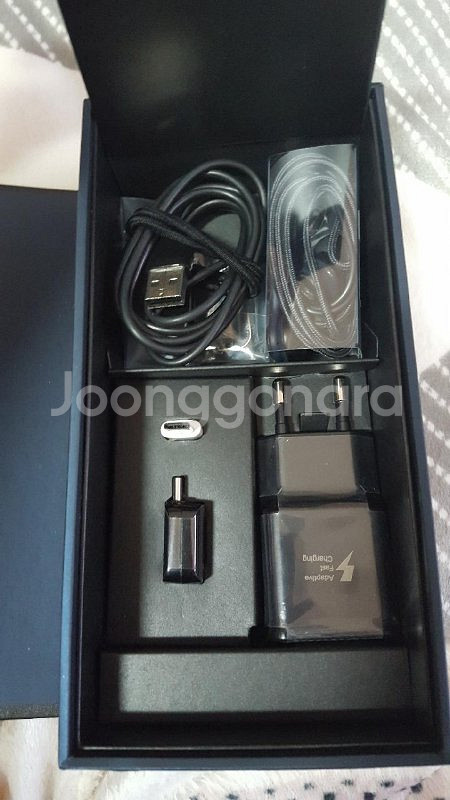 갤럭시노트8 오키드그레이 64G 풀박--6