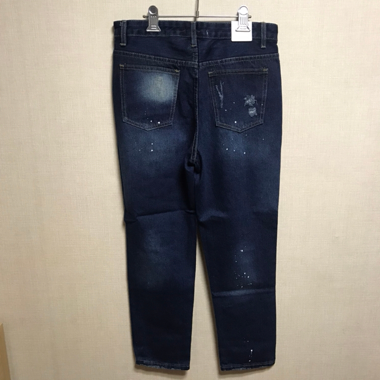 새상품 페인팅 워싱 청바지--1