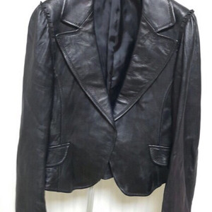 @@여성 블랙 가죽자켓 프리사이즈@@