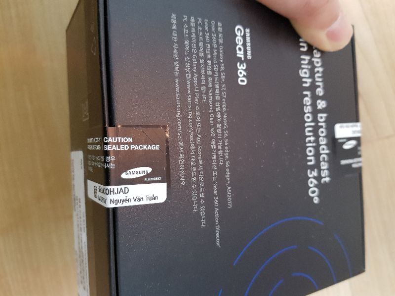 2017 기어360 미개봉  이미지