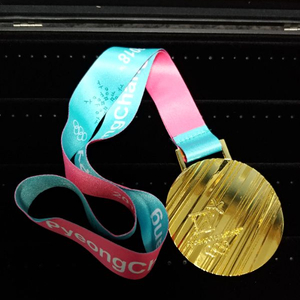 판매) 평창 동계 올림픽 기념 금메달 (뱃지 배지