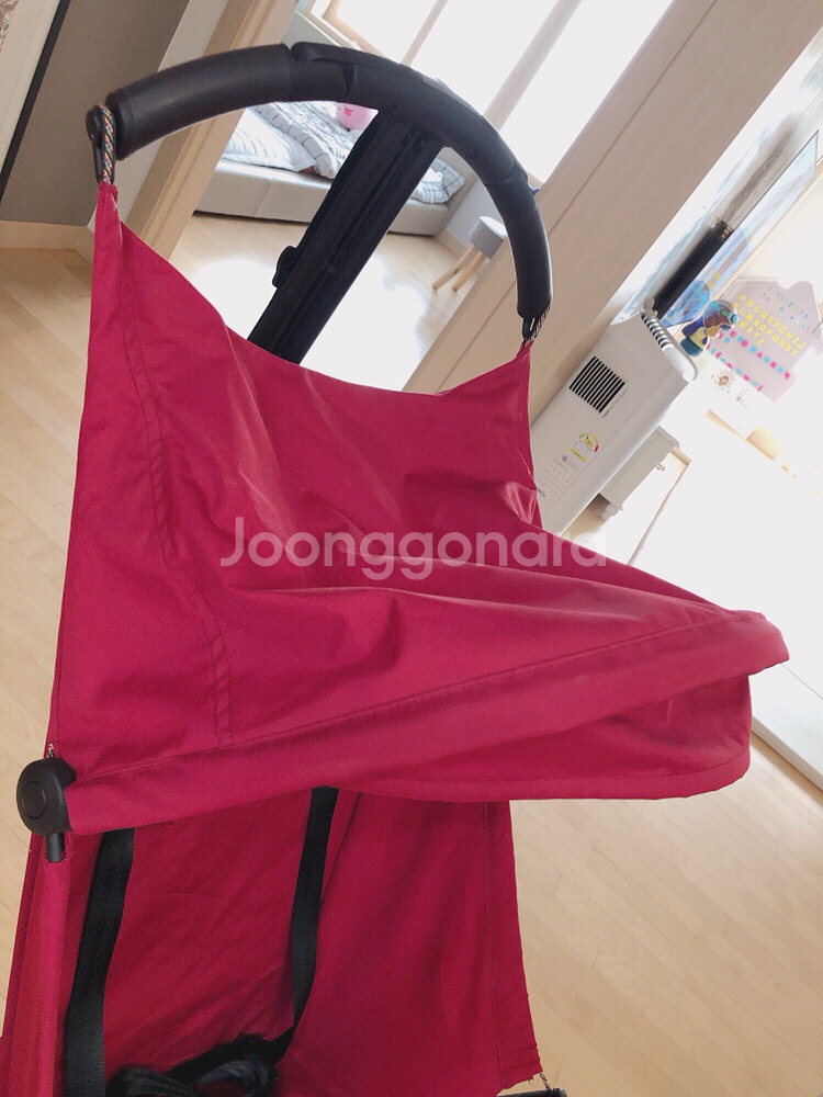 퀴니 예츠 휴대용 유모차 판매합니다(3륜/ 접이식--2