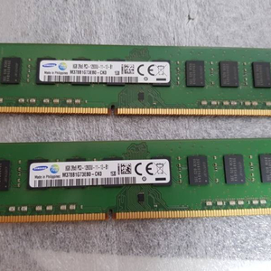 ddr3 8gb 삼성 램 2개 팝니다.