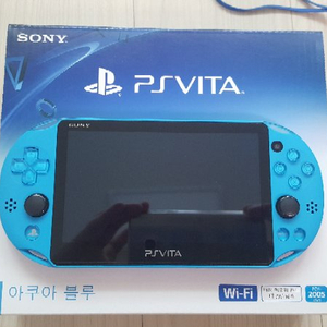 Ps vita 2세대 아쿠아블루 A+급풀박스(16