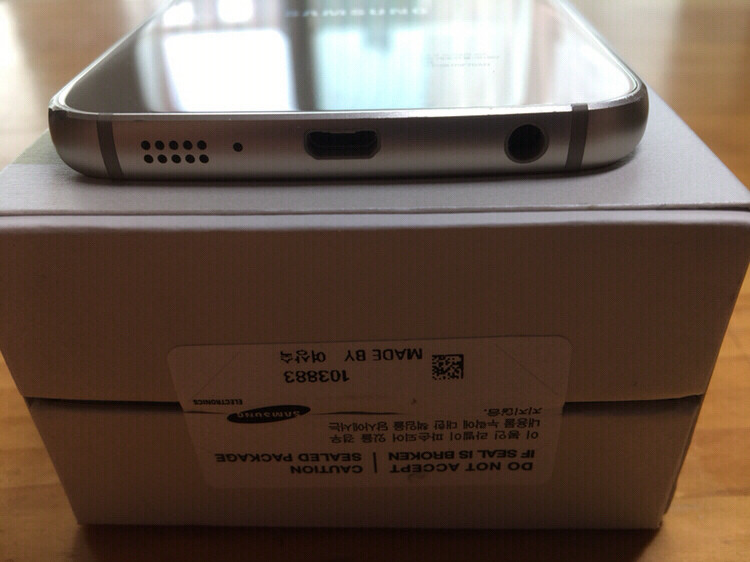 갤럭시s6엣지 64기가 골드--1