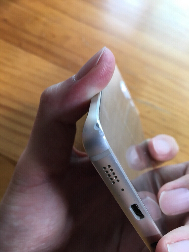 갤럭시s6엣지 64기가 골드--5