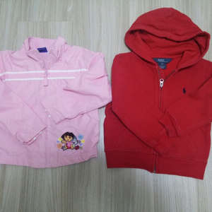 여아 봄점퍼2벌 3t(폴로외)