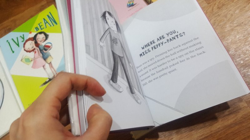 잠수네 챕터 아이비앤빈 영어원서 이미지