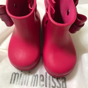 미니멜리사 리본장화 130
