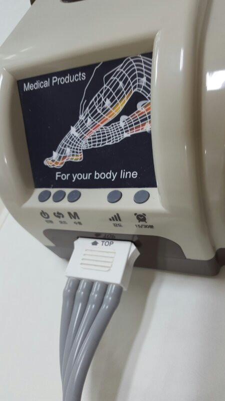 세븐라이너 공기식 다리마사지기계 이미지