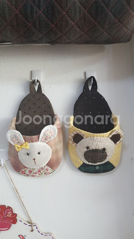 퀼트 슬리퍼 모양 꽂이--0