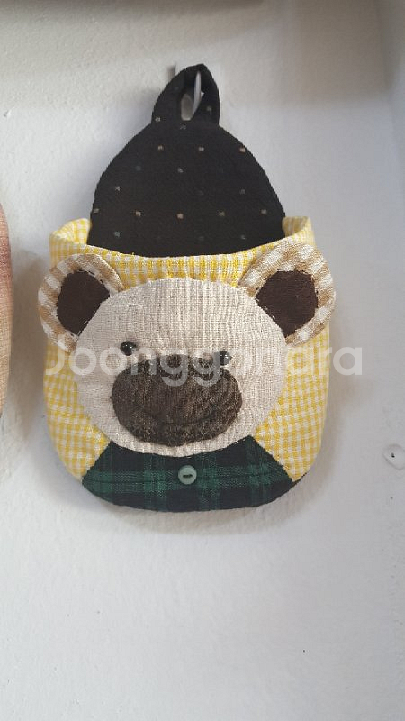 퀼트 슬리퍼 모양 꽂이--3