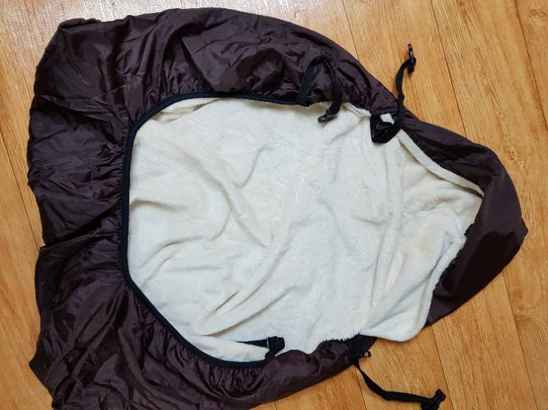 맨듀카 아기띠 + 아기바람막이(워머)2개 (가격더--3