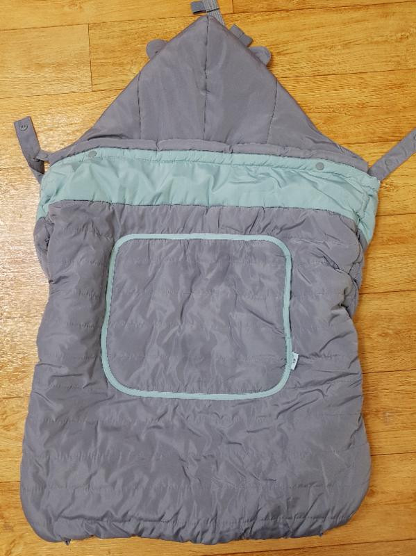 맨듀카 아기띠 + 아기바람막이(워머)2개 (가격더--4