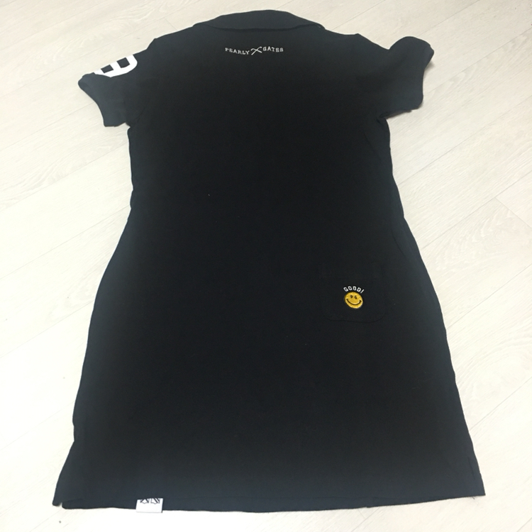 파리게이츠 골프웨어 여성 카라반팔원피스 팝니다(사--1