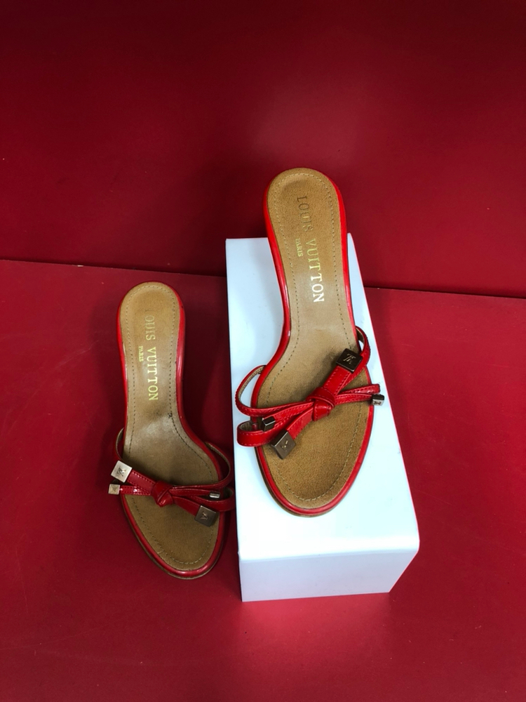 루이비통 구두형 슬리퍼--1