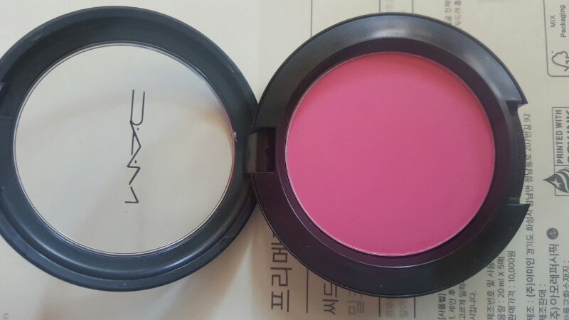 맥 치크 진달래 컬러--1