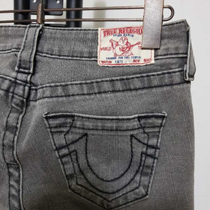 트루릴리젼 워싱 그레이 진 팬츠 25