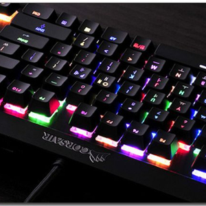 커세어 k70 lux rgb 갈축