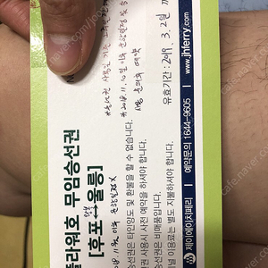 (효도상품) 씨플라워호 후포->울릉도 승선권 2매