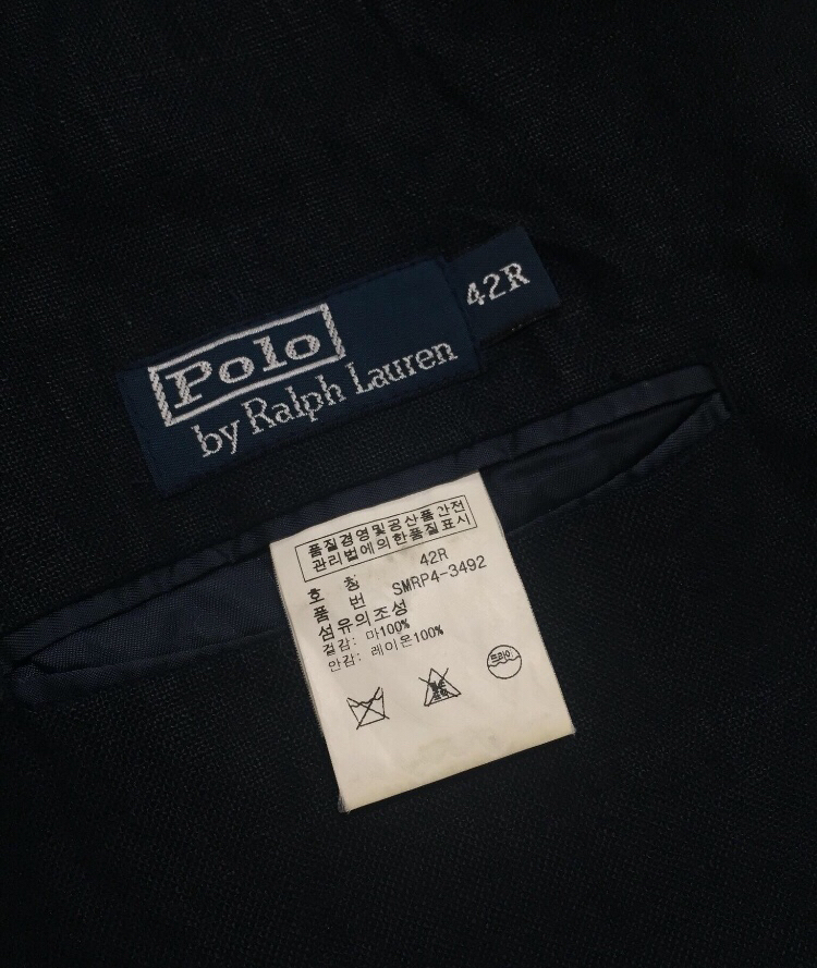 폴로랄프로렌 린넨 자켓--2