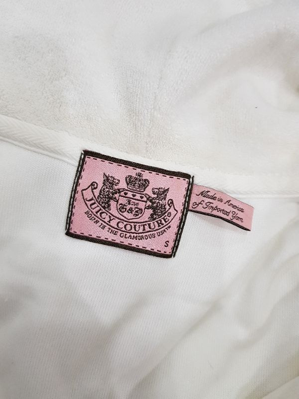 쥬시꾸띄르 오프화이트 후드 가디건--6