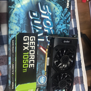 이엠텍 gtx1050ti oc 스톰x듀얼4g팝니다