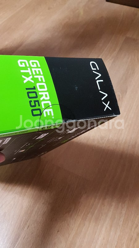 gtx1050 oc 2g 갤럭스 박스 미개봉 새제--3