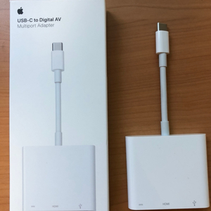 애플 공홈 정품 USB-C Digital AV M