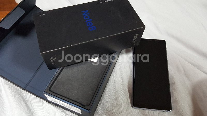 갤럭시 노트8 오키드그레이 팝니다--3