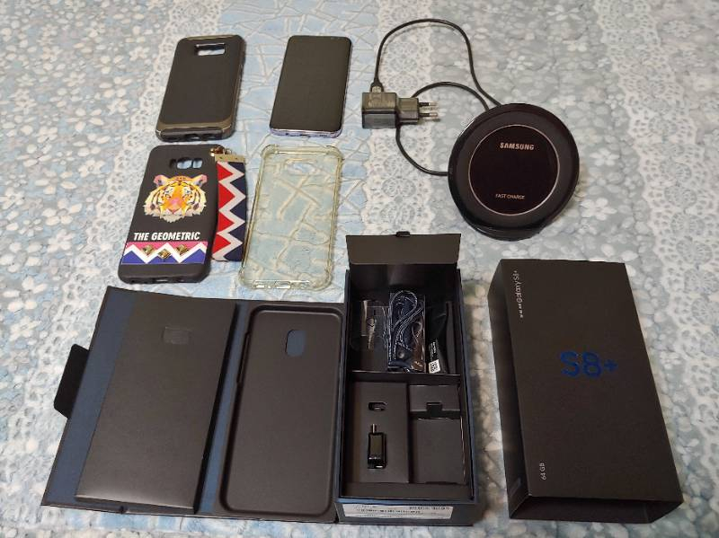 삼성 갤럭시S8+ s8 plus 64 오키드 팝니--7